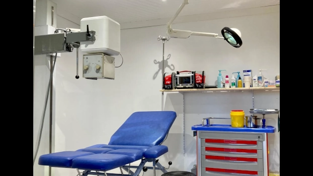 Consultation room at Courchevel Medical Centers